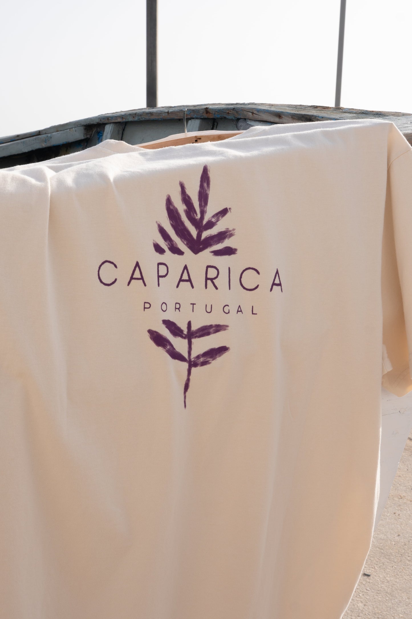 T-Shirt Twolines - caparica flower sand