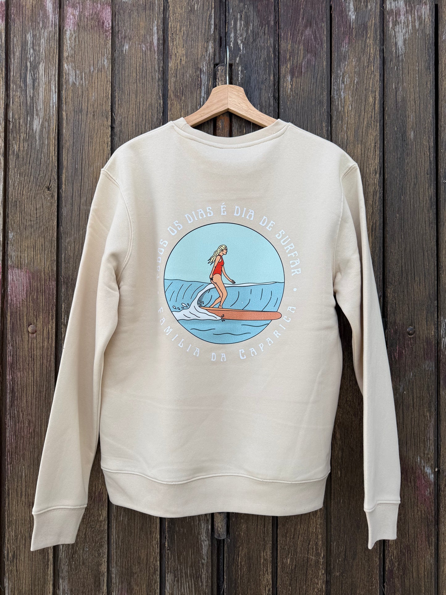 Sweatshirt / Familia da caparica (creme Brulée)
