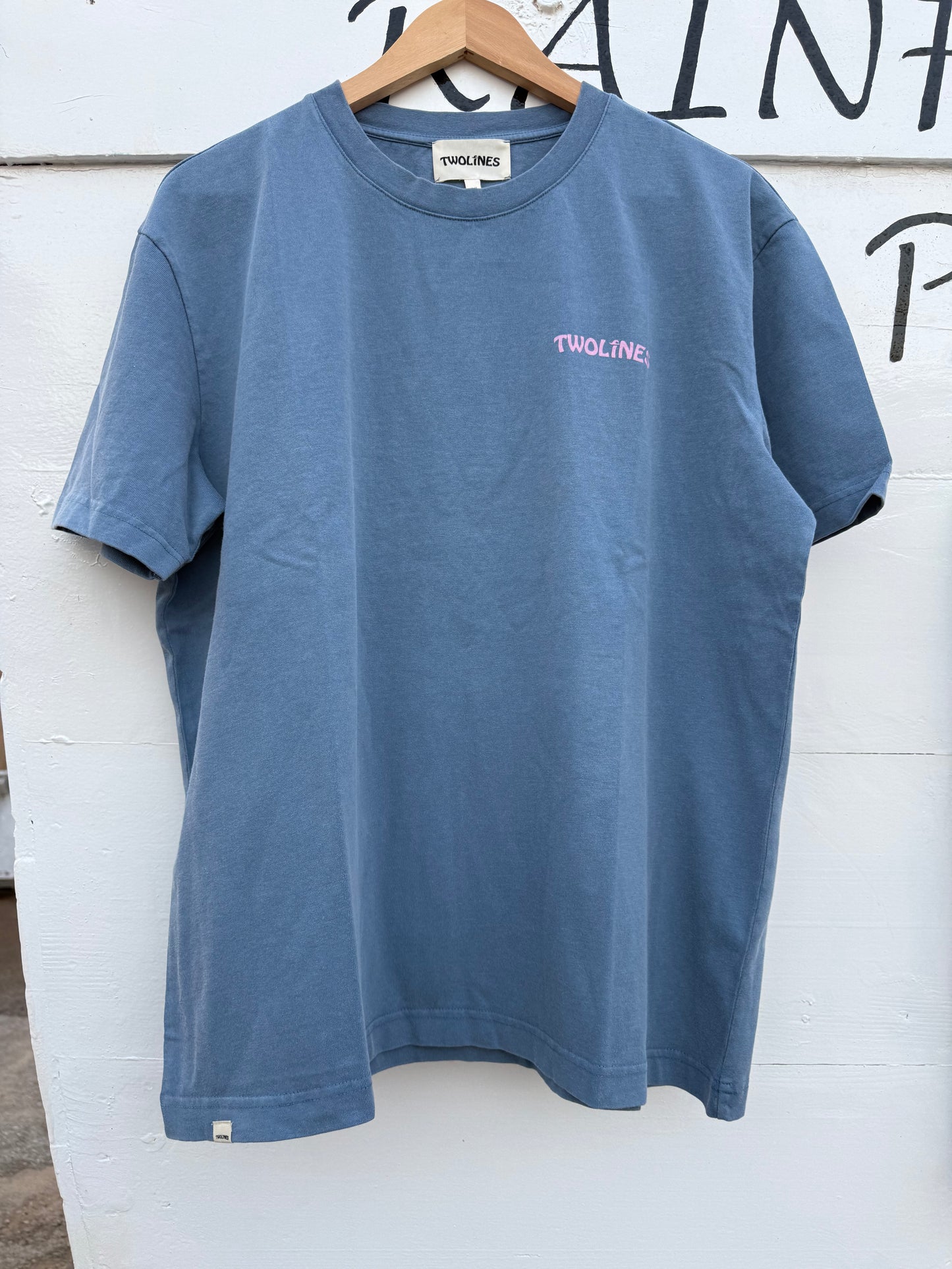 T-Shirt Twolines - POISEDON BLUE