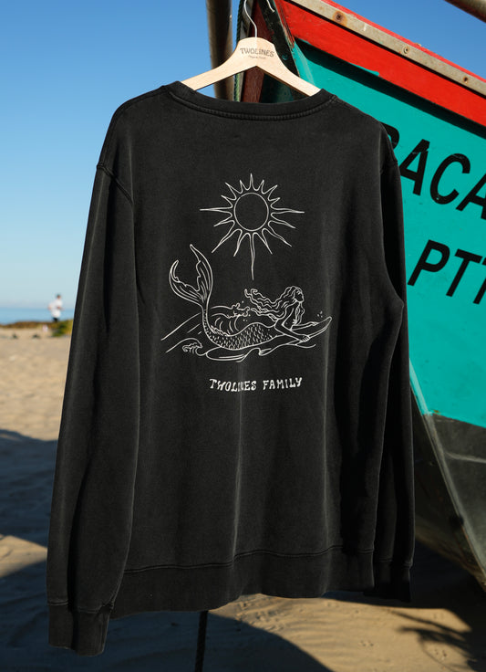 Sweatshirt  / marmeid  black