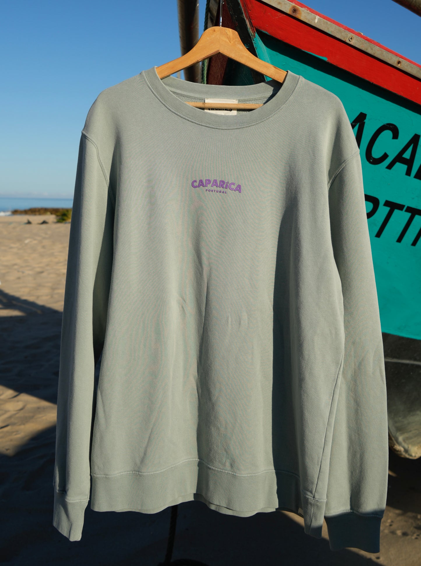 Sweatshirt  / Caparica light green