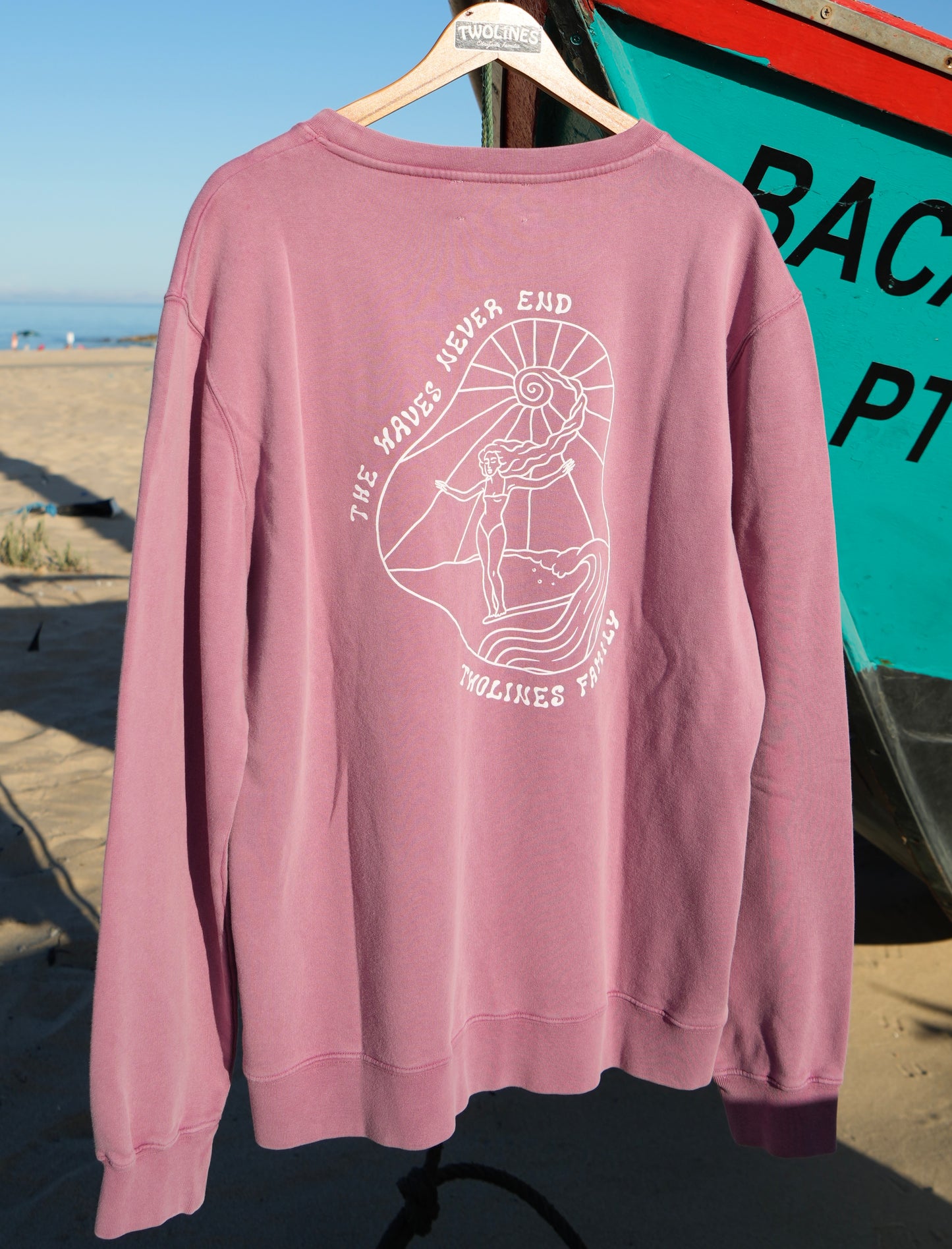 Sweatshirt  / soul surf purple