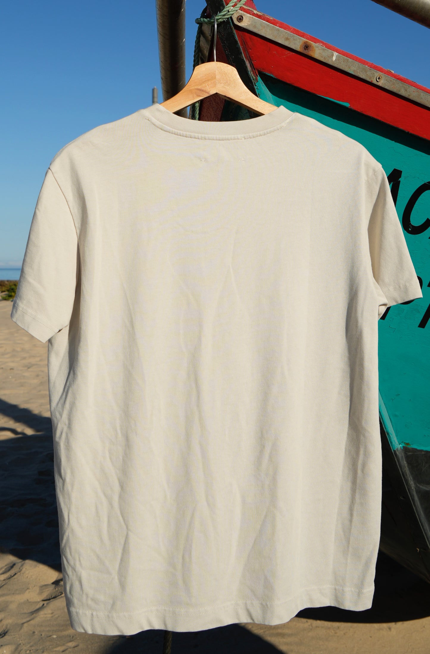 T-Shirt Twolines - caparica  sand