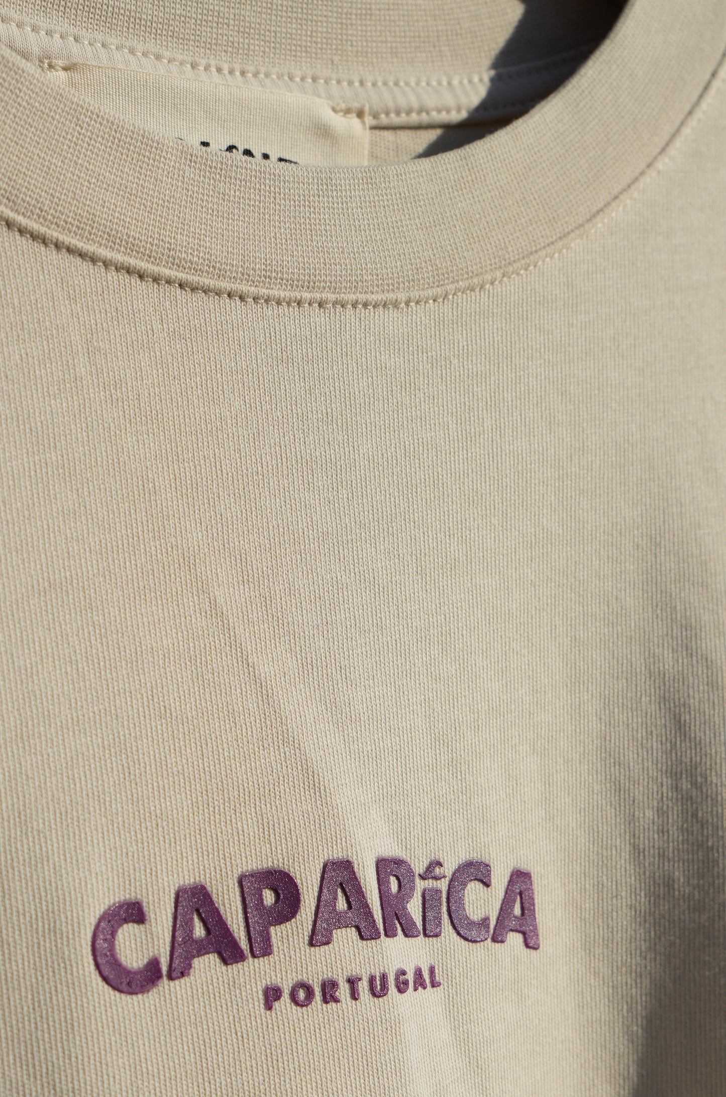T-Shirt Twolines - caparica  sand