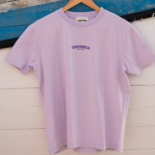 T-Shirt Twolines - caparica littler wave  / Lavanda