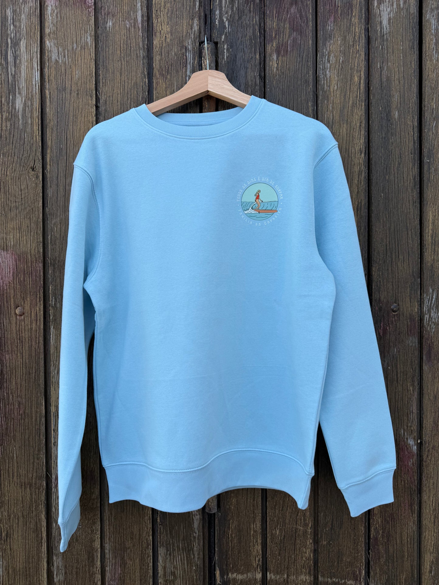 Sweatshirt / Familia da caparica (Crystal Blue)