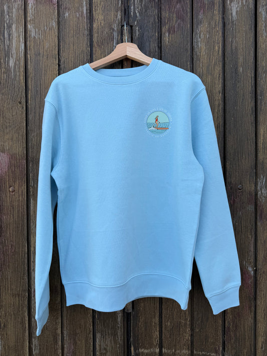 Sweatshirt / Familia da caparica (Crystal Blue)