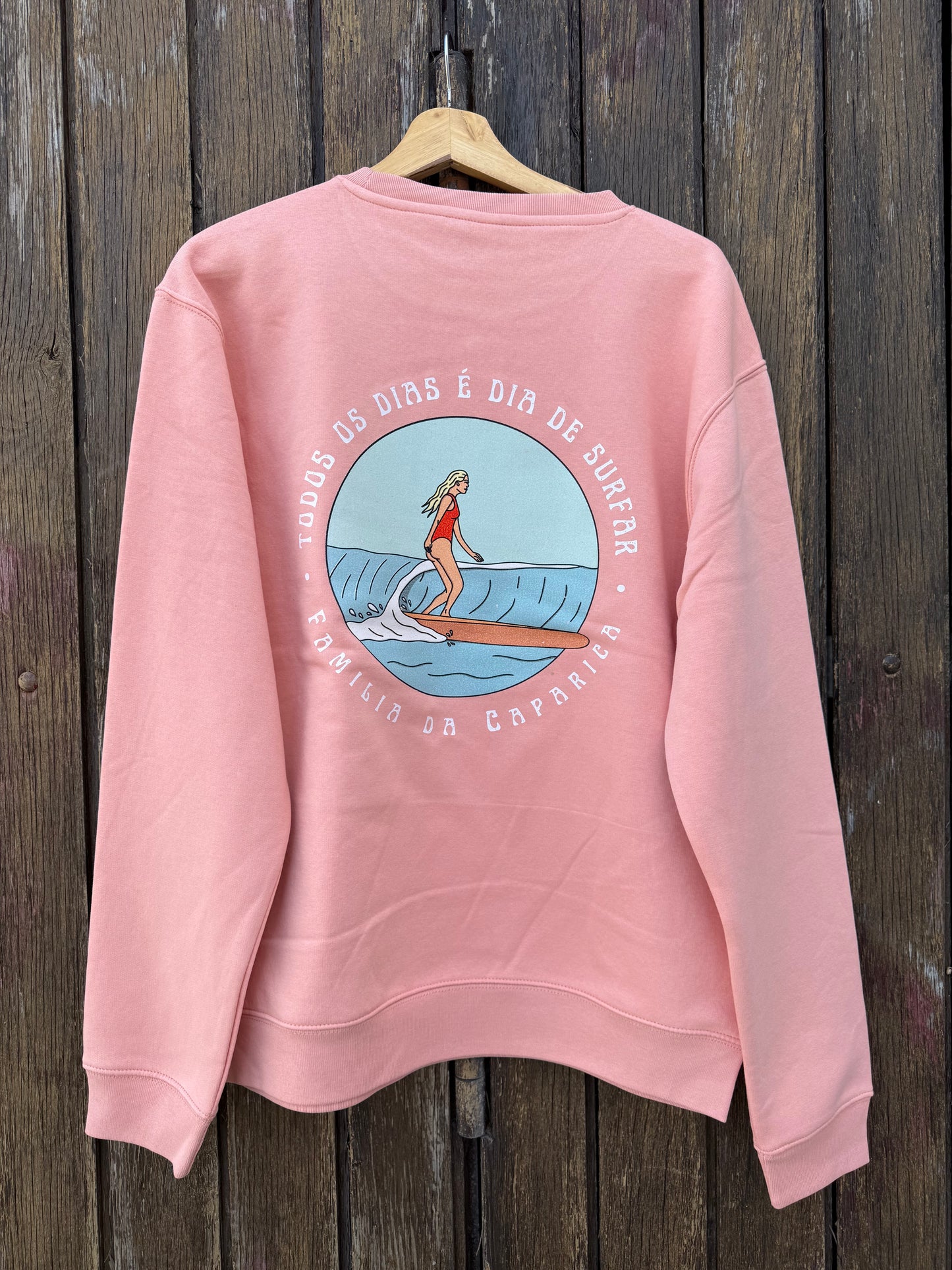 Sweatshirt / Familia da caparica (Salmao Pastel)