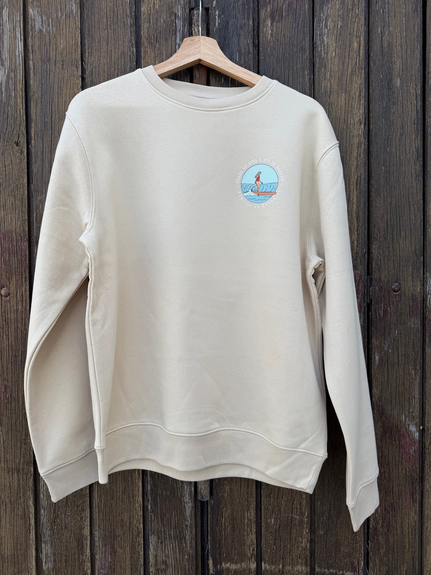 Sweatshirt / Familia da caparica (creme Brulée)