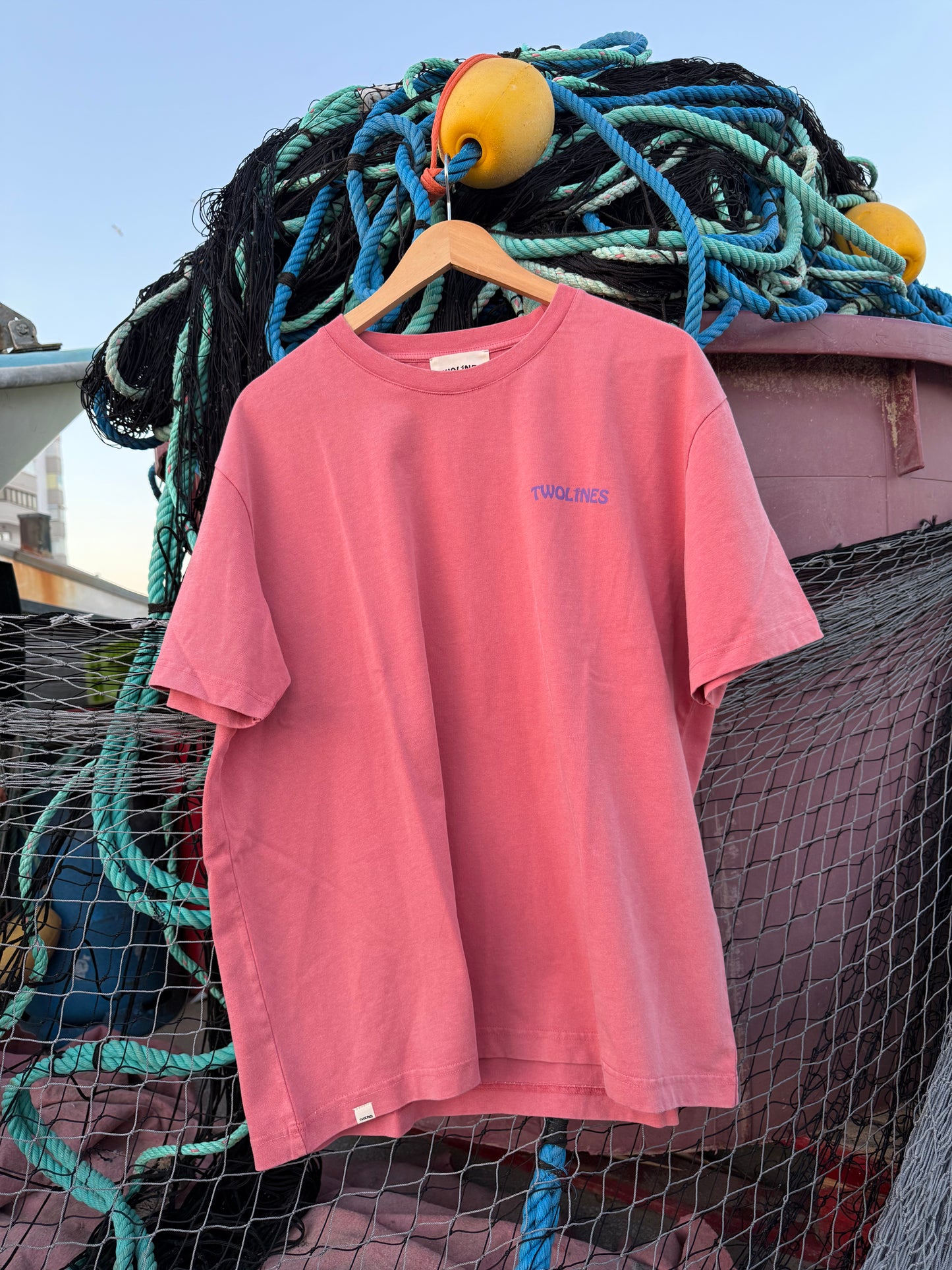 T-Shirt Twolines SOUL SURF GIRLS  GOIABA